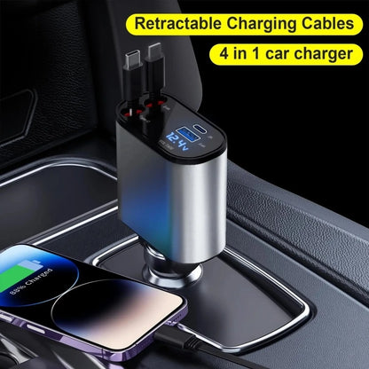 Hovlex™ 4-In-1 Retractable Car Charger